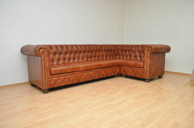 Rohová sedačka Chesterfield atyp 2