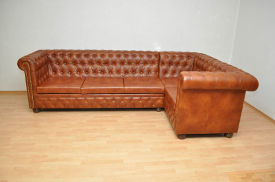 Rohová sedačka Chesterfield atyp 2