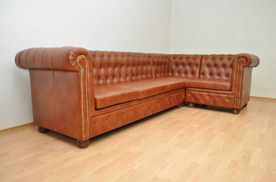 Rohová sedačka Chesterfield atyp 2