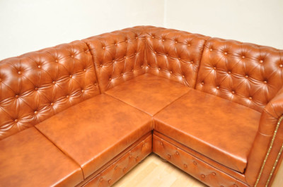 Rohová sedačka Chesterfield atyp 2