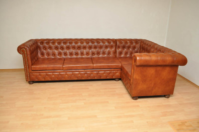 Rohová sedačka Chesterfield atyp 2