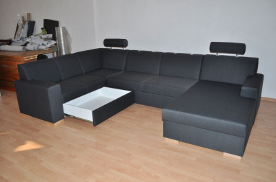 Sedačka v tvare U Cosmopolis atyp 6